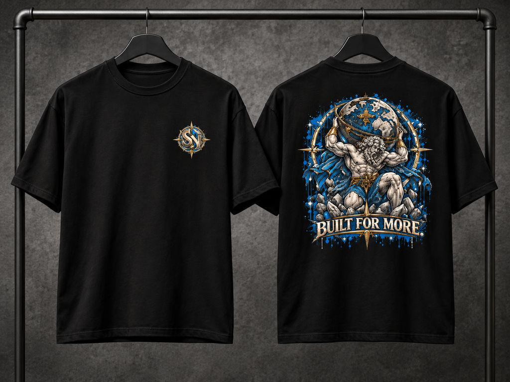 Atlas — Built For More Short Sleeve T-Shirt