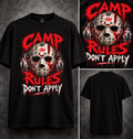 Camp Rules Don’t Apply Horror Short Sleeve T-Shirt