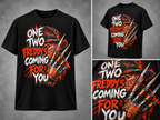 Freddy’s Coming For You Horror Short Sleeve T-Shirt