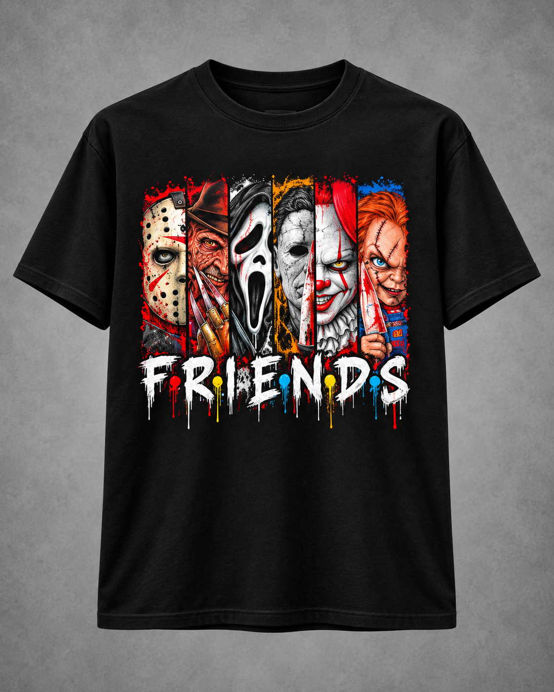Friends Horror Short Sleeve T-Shirt