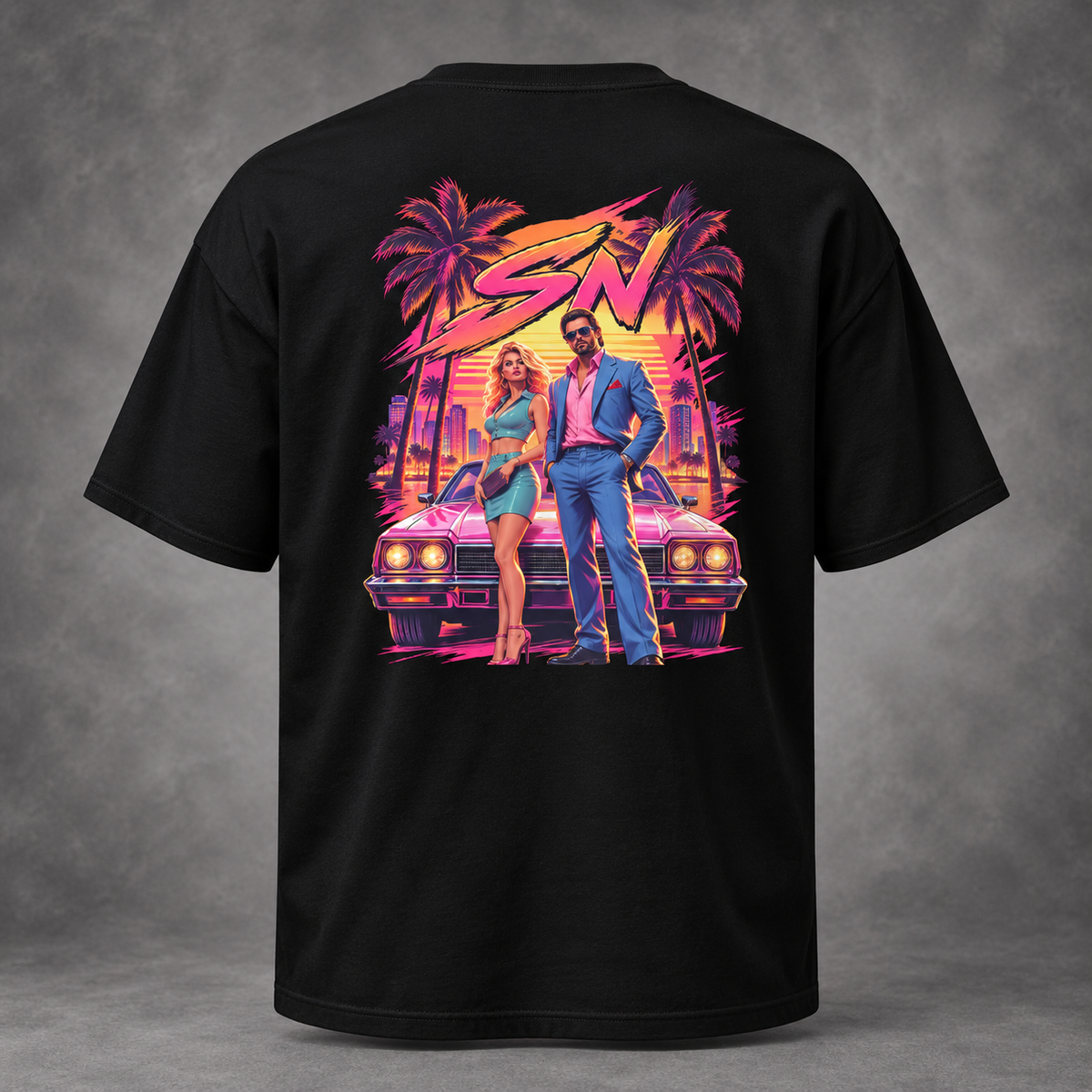 SN Vice City Nights Short Sleeve T-Shirt